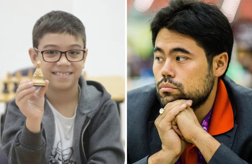 El nene argentino considerado como el "Messi del ajedrez" derrotó al estadounidense Hikaru Nakamura.