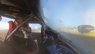 Impresionante video del accidente de Pérez Bravo