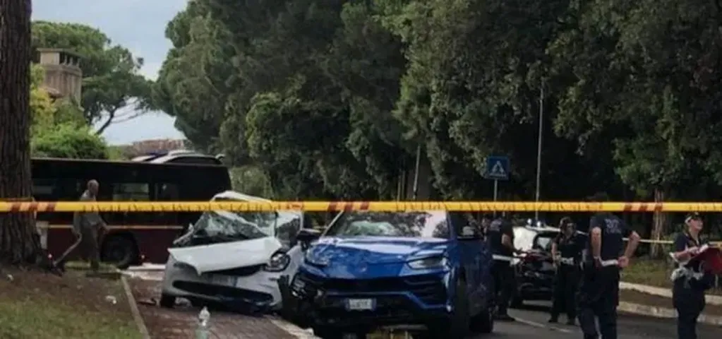 Influencers en un Lamborghini causan la muerte de un niño en Italia