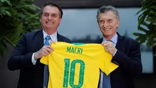 Bolsonaro dijo que Macri lo contactó para disculparse por la frase racista de Fernández (Télam / Archivo)