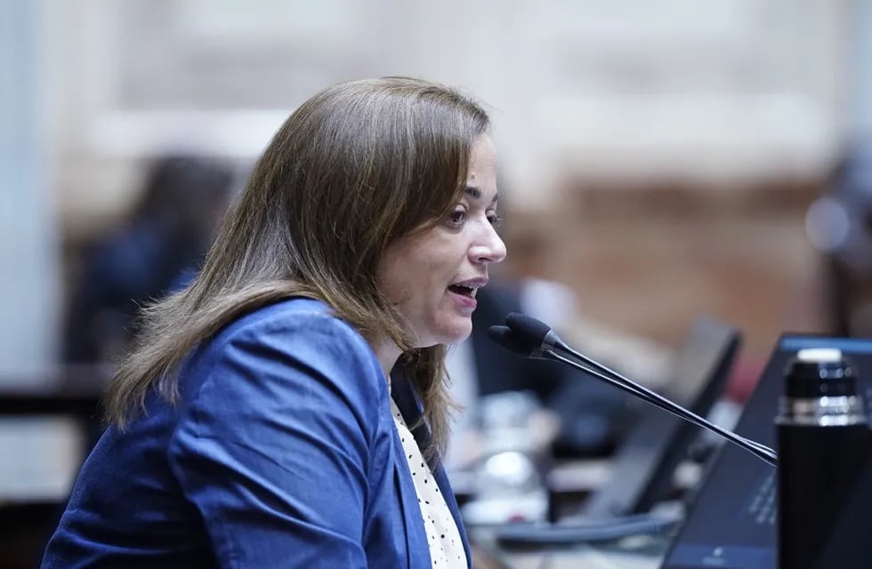 Cecilia Moreau, presidenta de la cámara de Diputados. Gentileza: Prensa de la Cámara de Diputados.