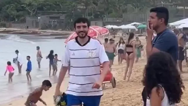 Hizo una crónica de las vacaciones en Brasil junto a "su varón" y se volvió viral