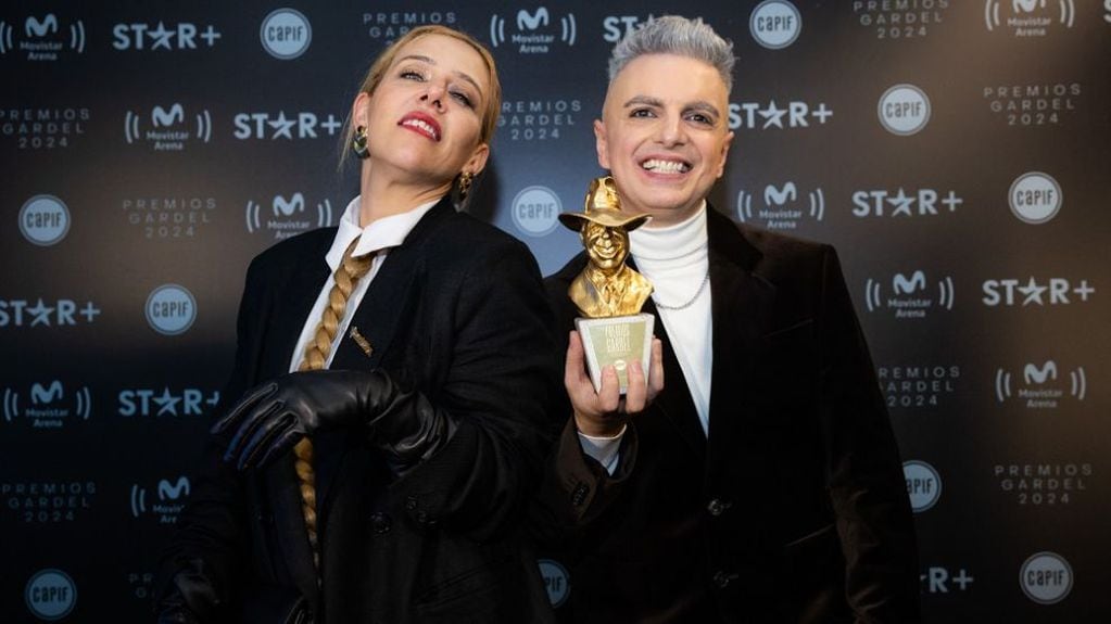 La dupla pop ganó su primer Gardel de Oro por el disco "Hotel Miranda!".