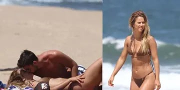 Tras un 2018 cargado de trabajo, la modelo disfruta de una escapada romántica con su novio en las playas uruguayas.