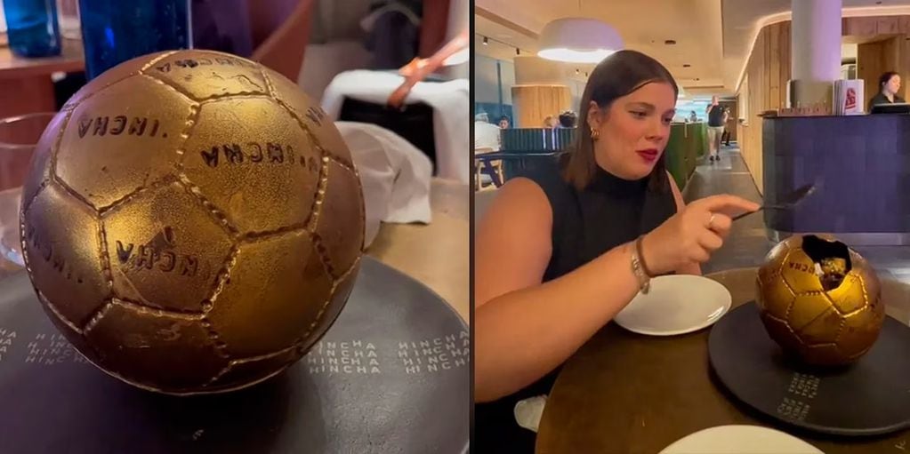 Una influencer asistió al restaurante de Lionel Messi.