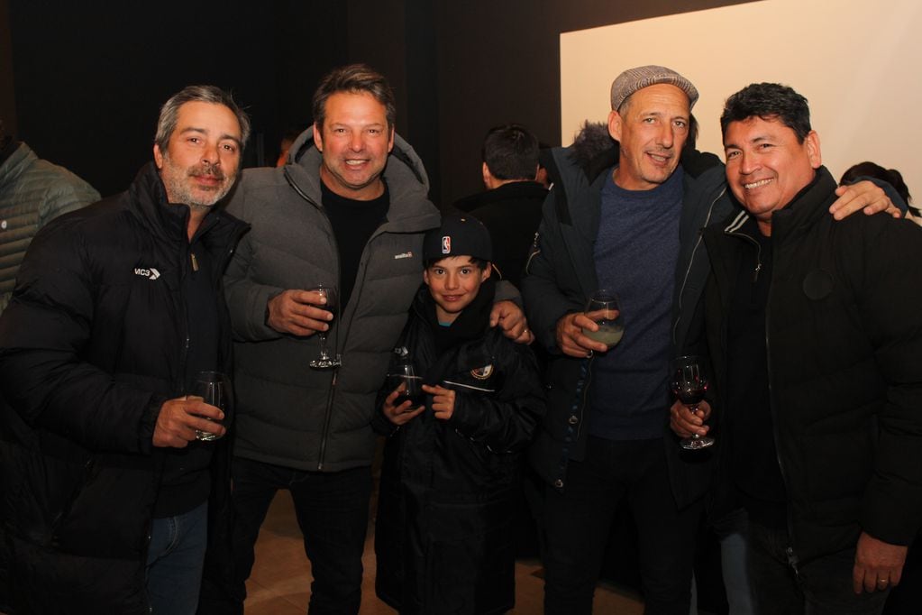 Gaston Nieto, Javier Nieto, Lorenzo, Julio Toriano y Samuel Estevez.