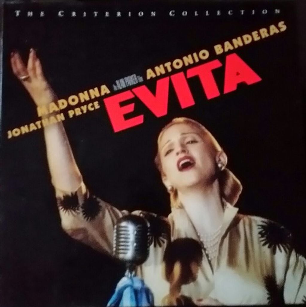 Madonna en la piel de Evita.
