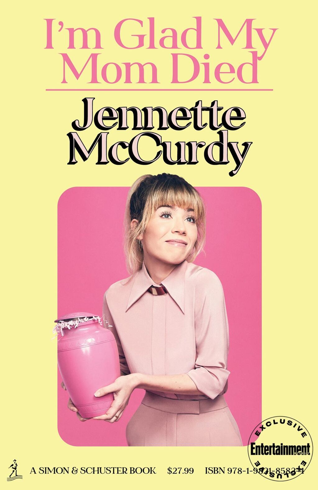 La portada de 'I'm Glad My Mom Died' de Jennette McCurdy