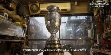 Trofeo original Copa América