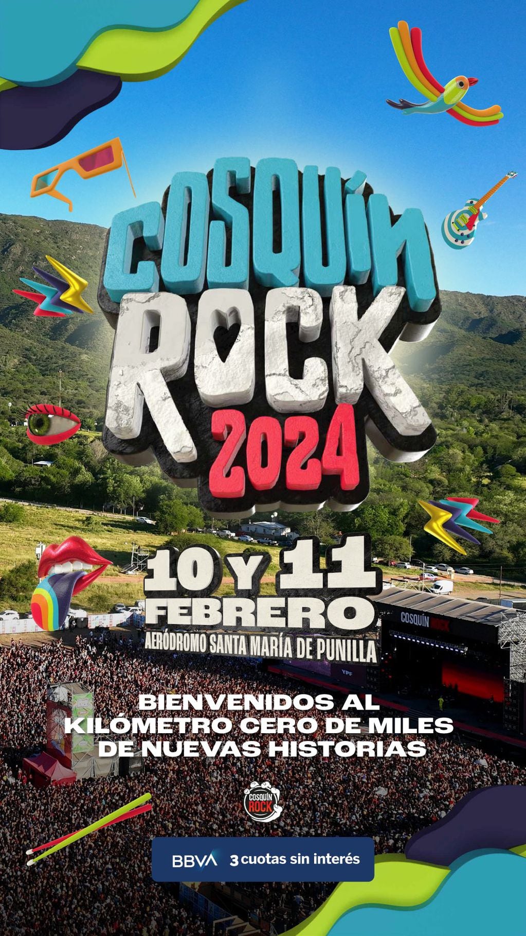 Confirmaron las fechas del Cosquín Rock 2024: cuándo comienza la venta de entradas