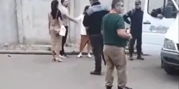 Un grupo de turistas brasileños se agarró a las piñas en un restaurante de Maipú
