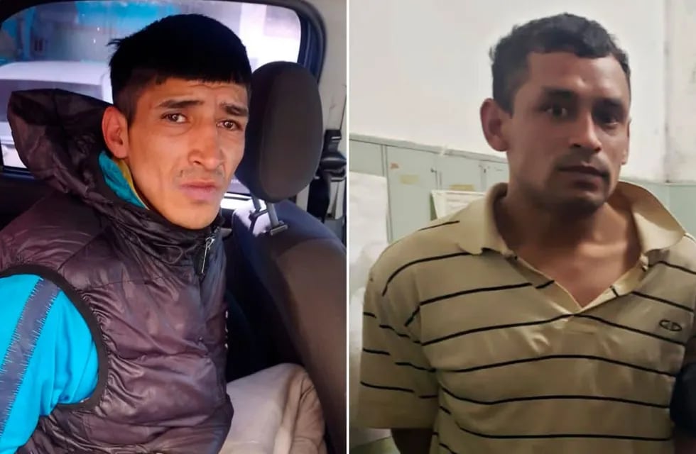 Crimen de Morena Domínguez. A la izquierda, "Miguelito" Madariaga; a la derecha, "Lolo" Madariaga, los dos hermanos detenidos. (Web)