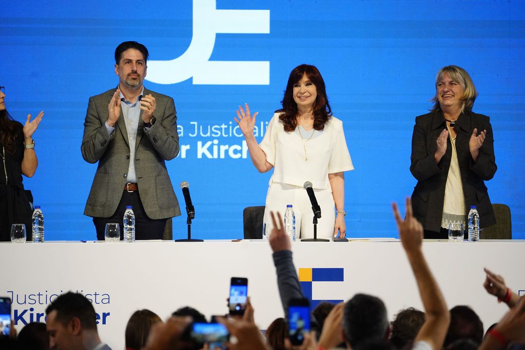 Cristina Fernández De Kirchner en La Plata. Foto: Gentileza La Voz