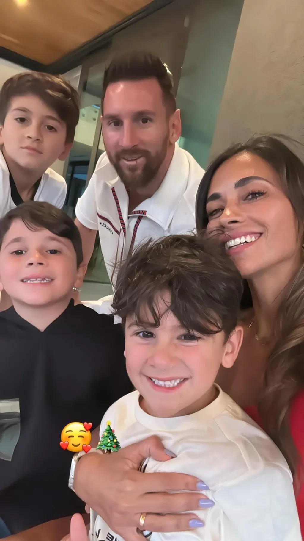 Messi y toda la familia celebra Navidad en Rosario, Santa Fe