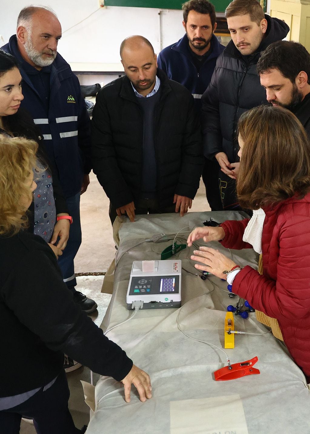 Maipú continúa con operativos de salud en escuelitas de fútbol