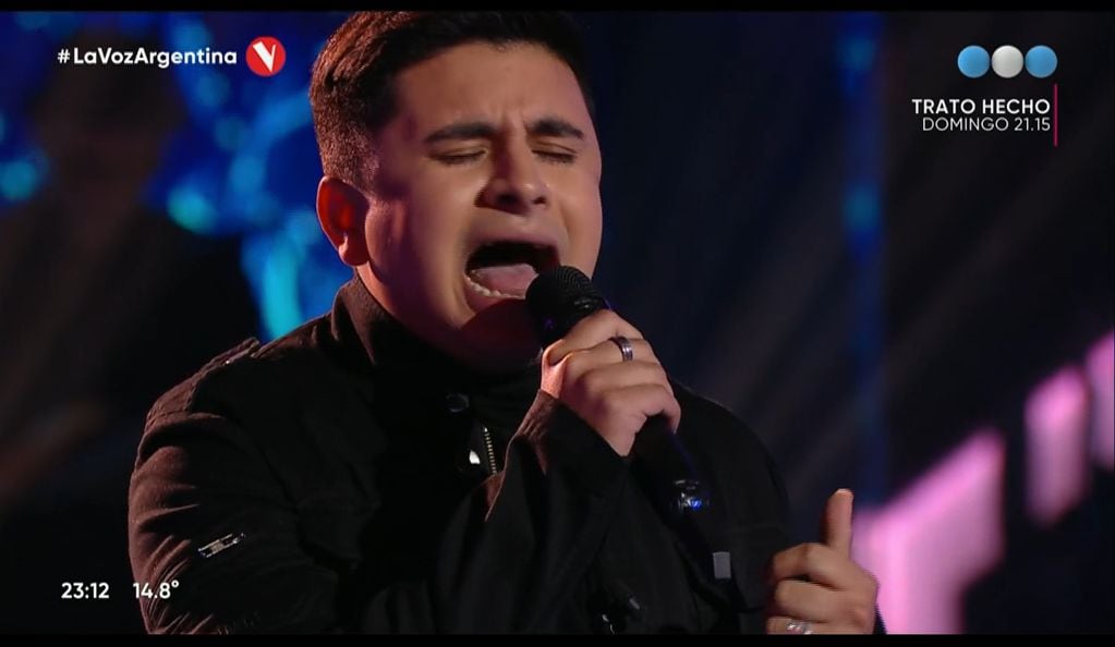 Francisco Benítez, la voz que emociona en La Voz Argentina.