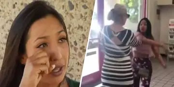 Una joven golpea a su agresora tras un insulto racista