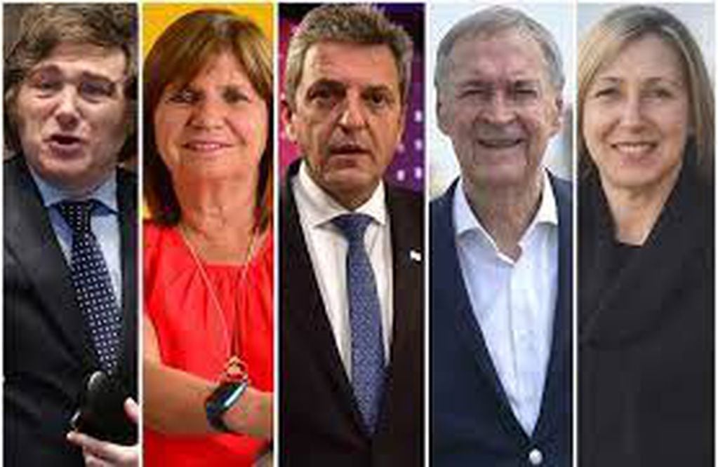 Candidatos presidenciales en primera vuelta