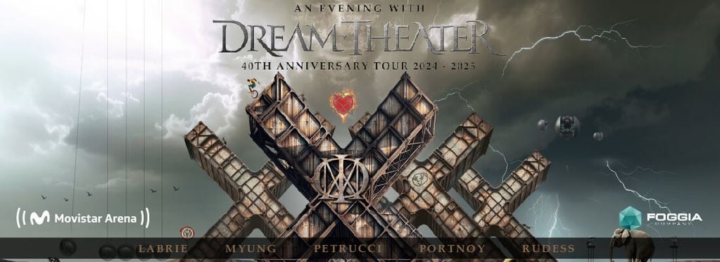 Dream Theater se presenta en Argentina en 2024