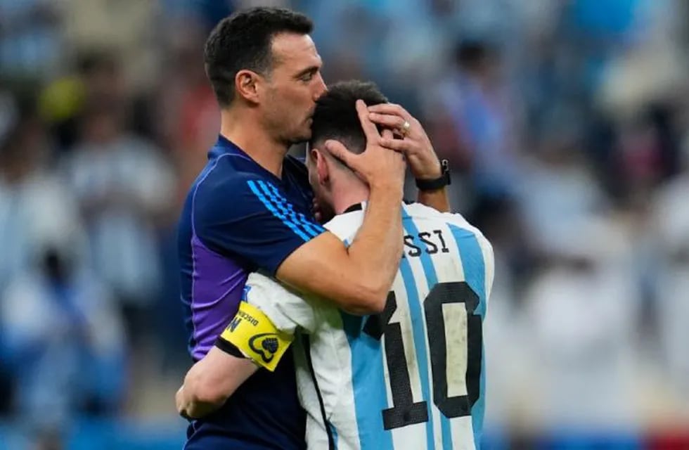 Scaloni y Messi, los Lionel que llenaron de ilusión y alegría a toda Argentina.