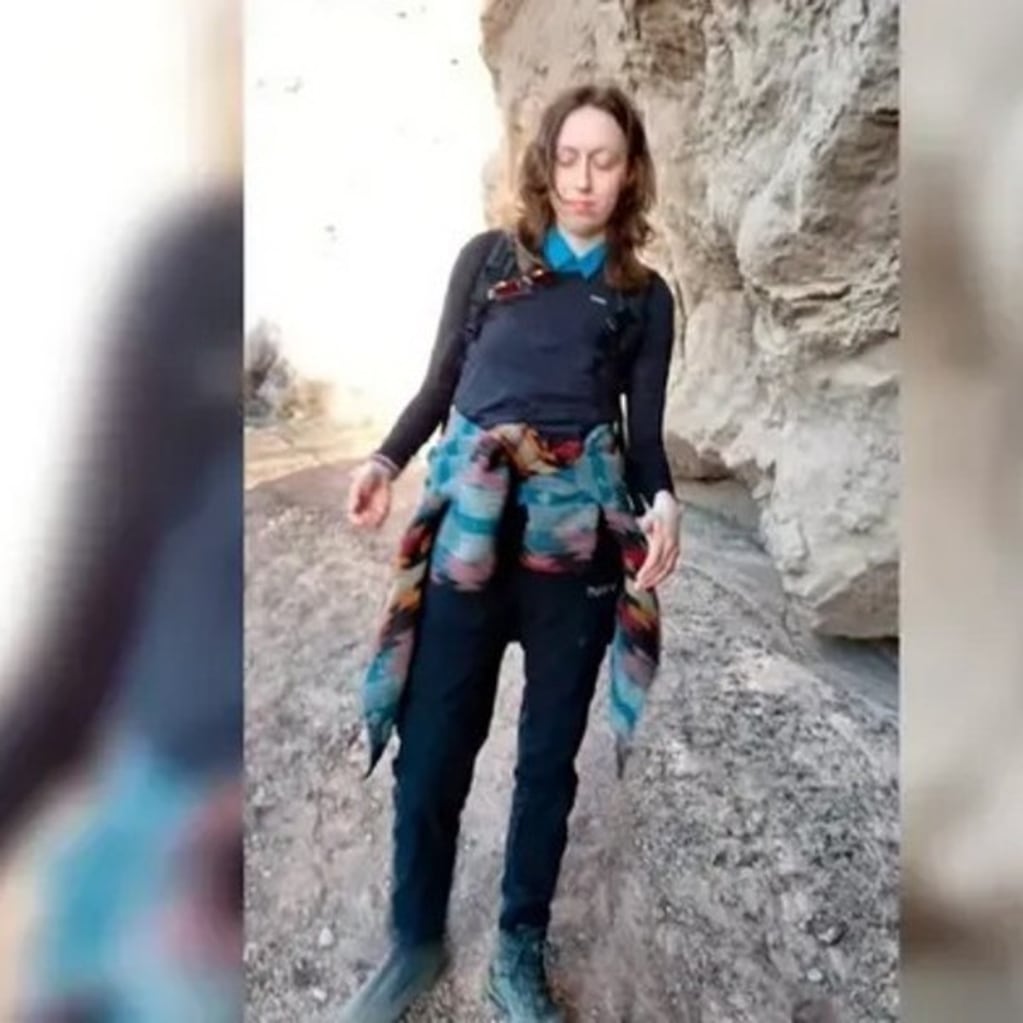 Una joven turista alemana de 19 años desapareció en el cerro Tres Marías, en la provincia de San Juan. Gentileza: Clarín.