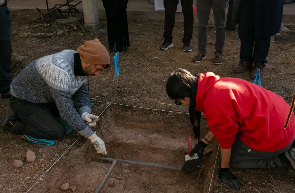 Distrito Fundacional: ya se hacen excavaciones con el aporte de reconocidos expertos mendocinos