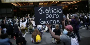 Las marchas continúan para pedir justicia por George Floyd. Gentileza- RT