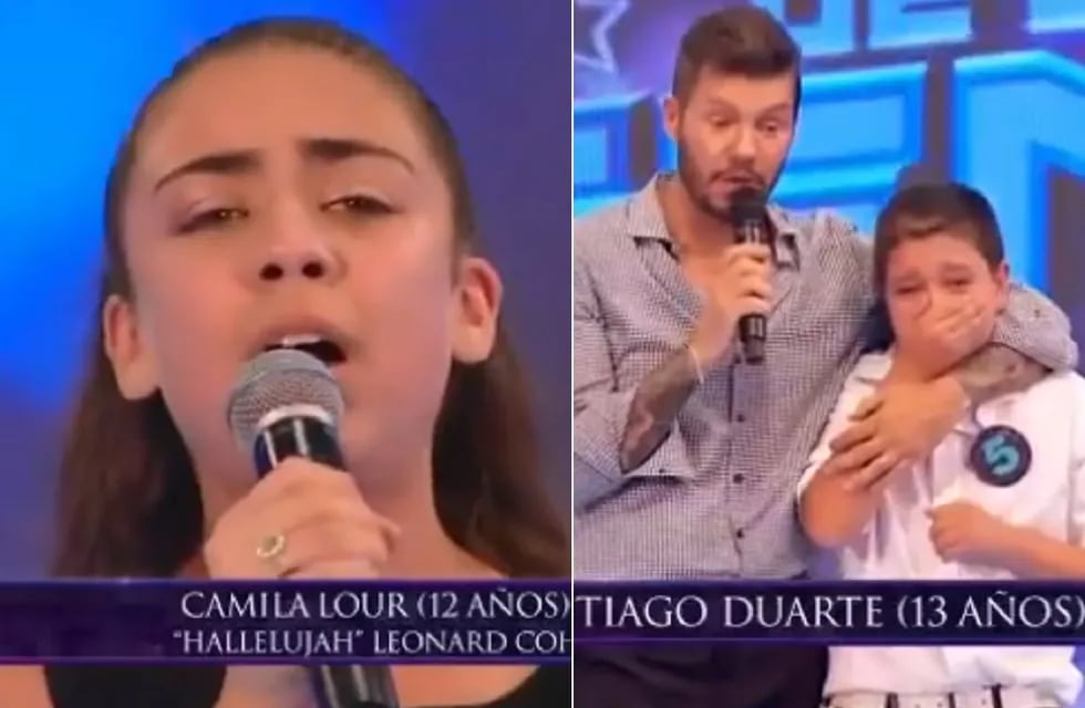 Camila y Santiago, los mendocinos que cantaron en "Showmatch" y emocionaron al país 