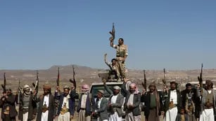 Rebeldes hutíes en Yemen