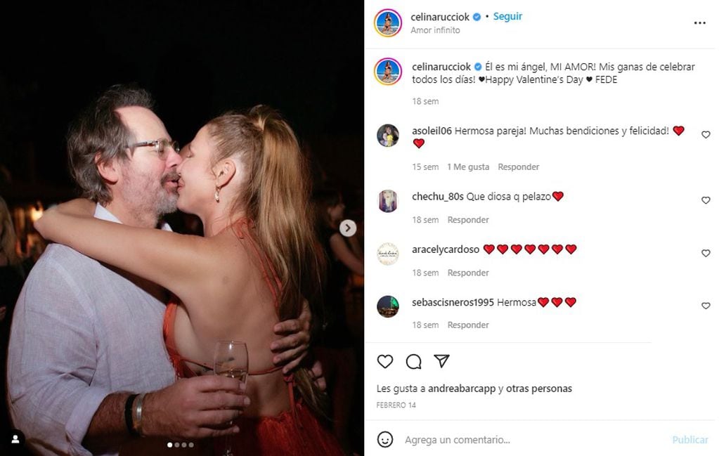 Celina Rucci se casa y Fede Bal parece estar pensando en la fecha de su boda