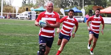 En las instalaciones de Teque se disputaron muchos partidos correspondientes al “50° Encuentro Senior” que organiza la Unión Rugby de Cuyo y