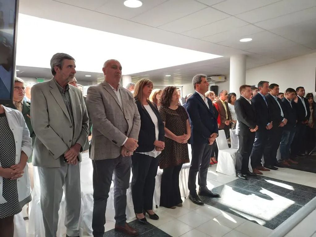 La ministra Carla Vizzotti estuvo presente en la inauguración