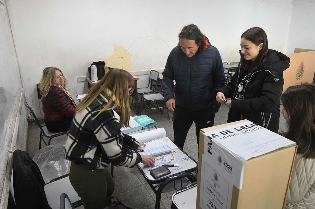 Comenzó la jornada electoral en Mendoza. 

Foto: José Gutierrez / Los Andes