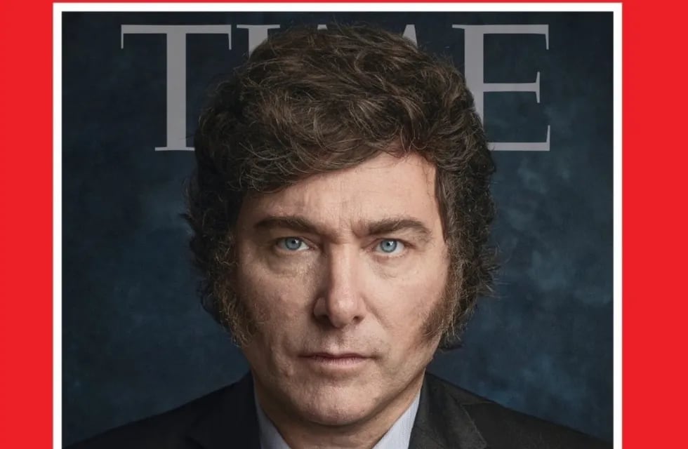 Javier Milei es protagonista de la portada de revista Time
