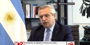 Alberto Fernández en CNN en español (22/05/21)