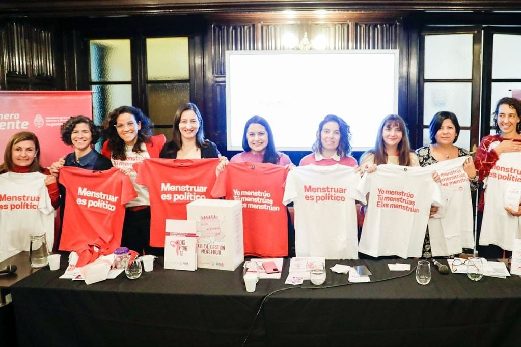Ayelén Mazzina presentó el Programa Nacional de Gestión Menstrual “MenstruAR”  / Prensa Ministerio Mujeres