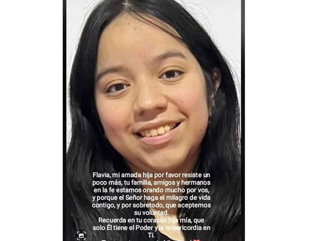 El emocional mensaje que le dedicó a Flavia su padre, Juan Cruzado, por medio de sus redes sociales. Foto: Redes