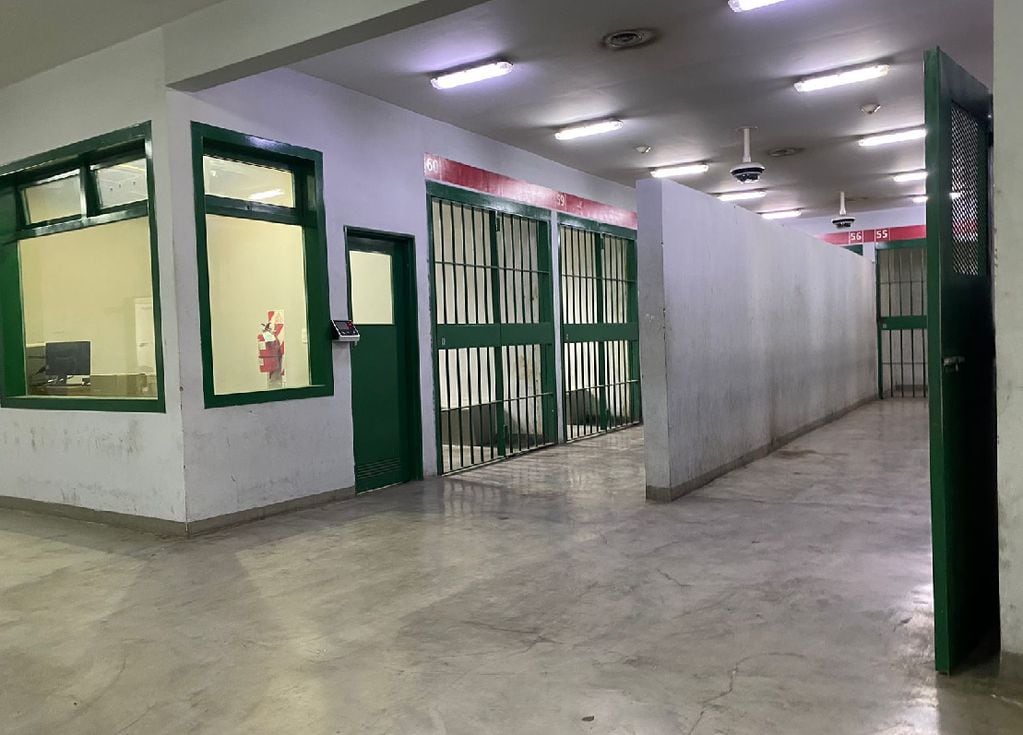 Centralizarán a los aprehendidos en la Estación Transitoria de Detenidos (Estrada). | Foto: Ministerio de Seguridad y Justicia