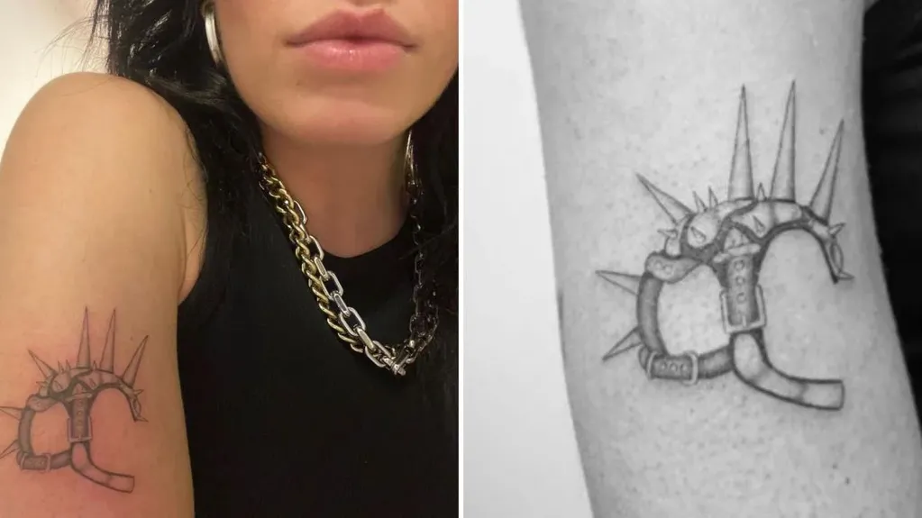 Lali Espósito enseñó su nuevo tatuaje