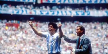Maradona y Bilardo