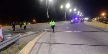Accidente en Paso y Acceso Sur con un ciclista muerto tras ser atropellado