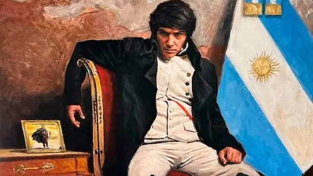 Javier Milei como Napoleón Bonaparte