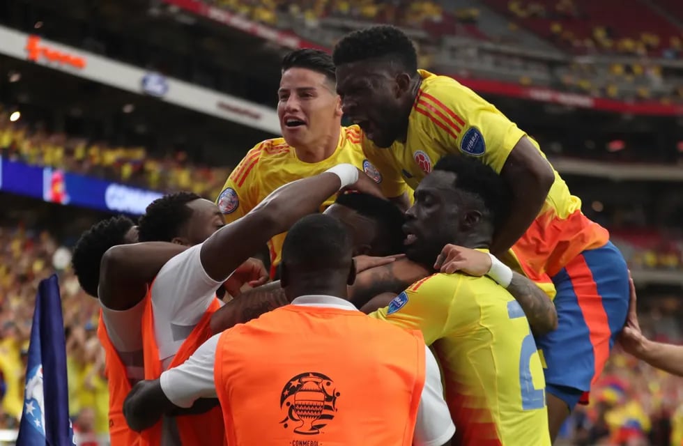 Colombia goleó a Costa Rica y se metió en los cuartos de final de la Copa América. / Gentileza.