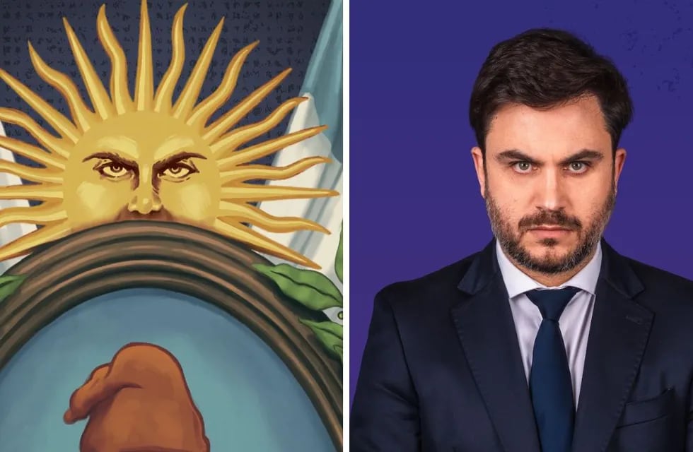 Los usuarios de las redes compararon la cara del nuevo logo presidencial con la de Ramiro Marra