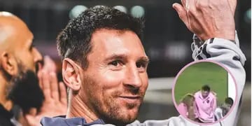 Video: el susto de Lionel Messi y el Inter Miami por los fuegos artificiales tras el partido con Hong Kong