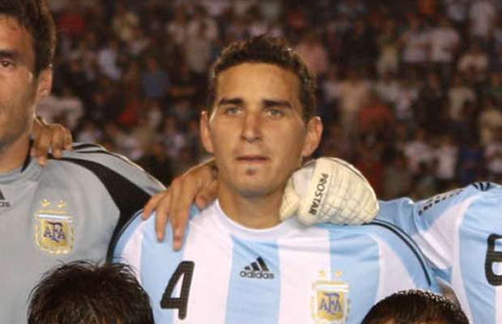 
Ferrero defendió la camiseta de Argentina en el 2009.
