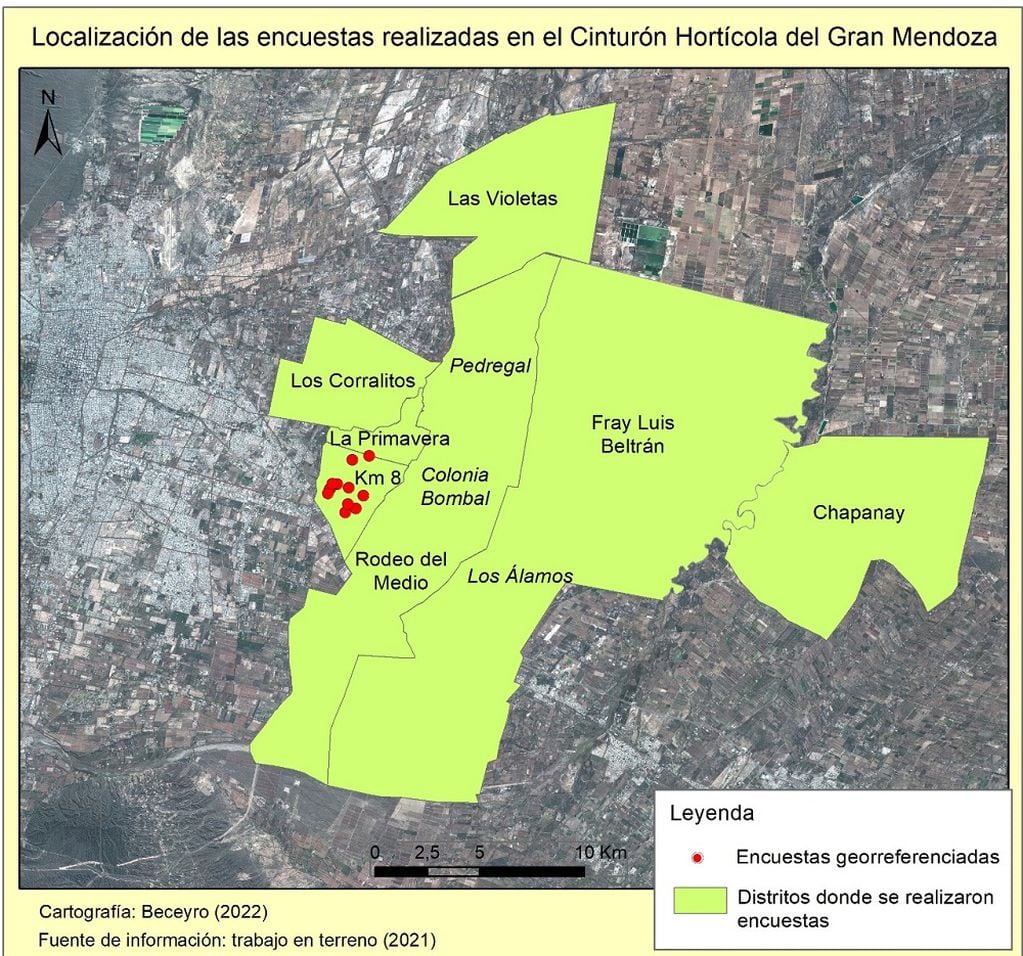 El 96% de quienes cultivan en una zona productiva de Mendoza utiliza agroquímicos peligrosos