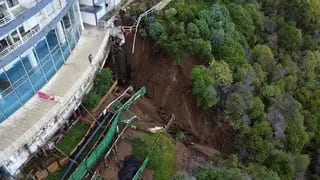 Nuevo socavón en Reñaca afecta al edificio Euromarina 2