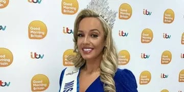 Bajó 50 kilos en dos años y se convirtió en "Miss Gran Bretaña 2020".