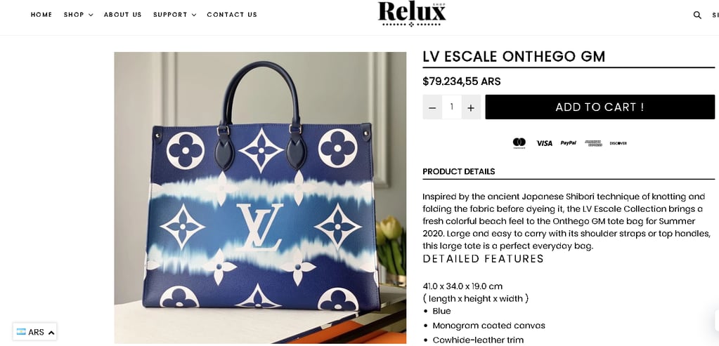 La cartera Louis Vuitton que usaron Vicky Xipolitakis y Charlotte
